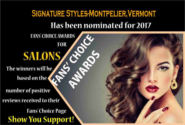 Featured image for the blog post Signature Styles has been nominated for the 2017 Fans’ Choice Awards