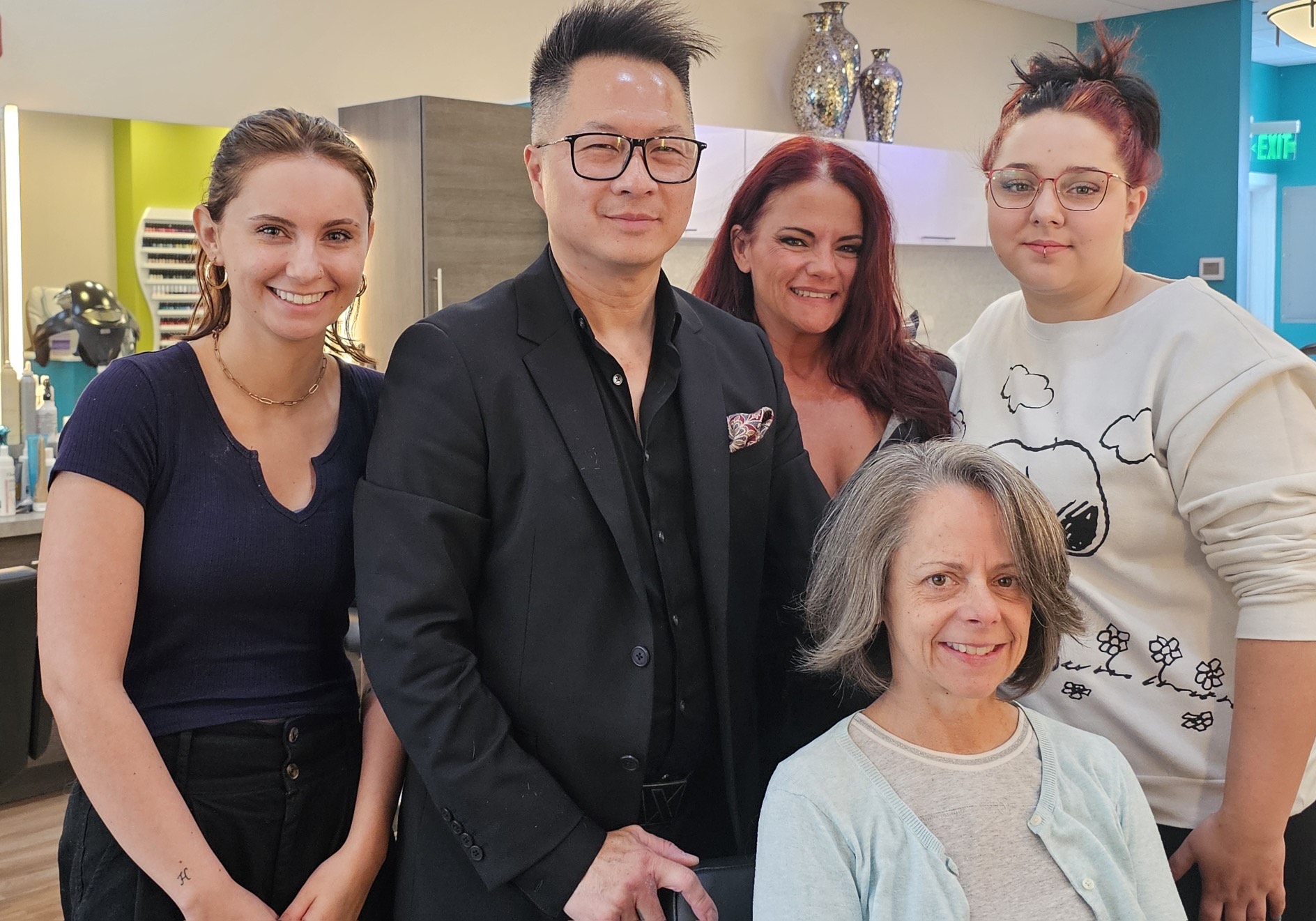 Signature Salon Staff at Trend Haircutting Class